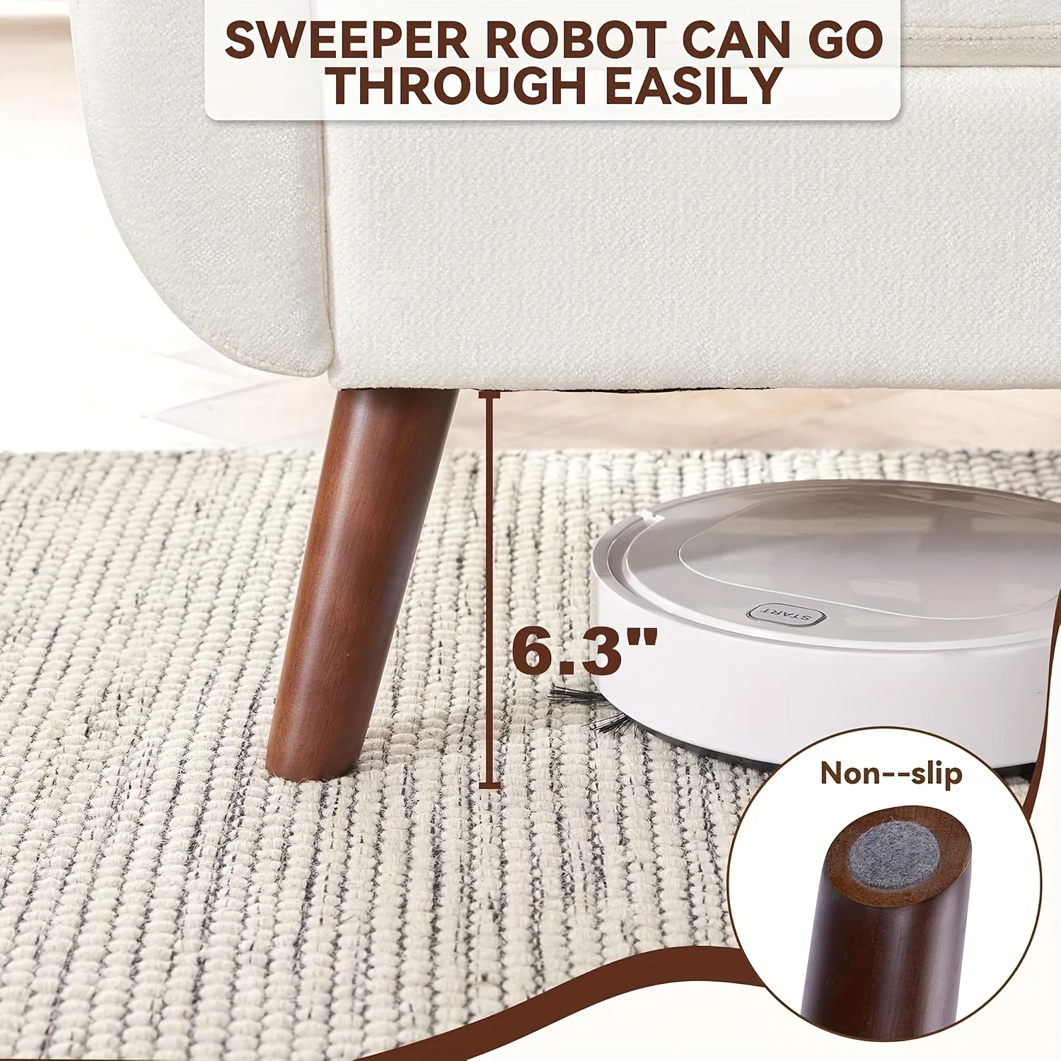 Small Upholstered Love Seat Furniture Tbfit 65\